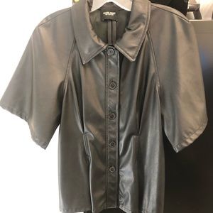 Rachel Comey Faux Leather Top